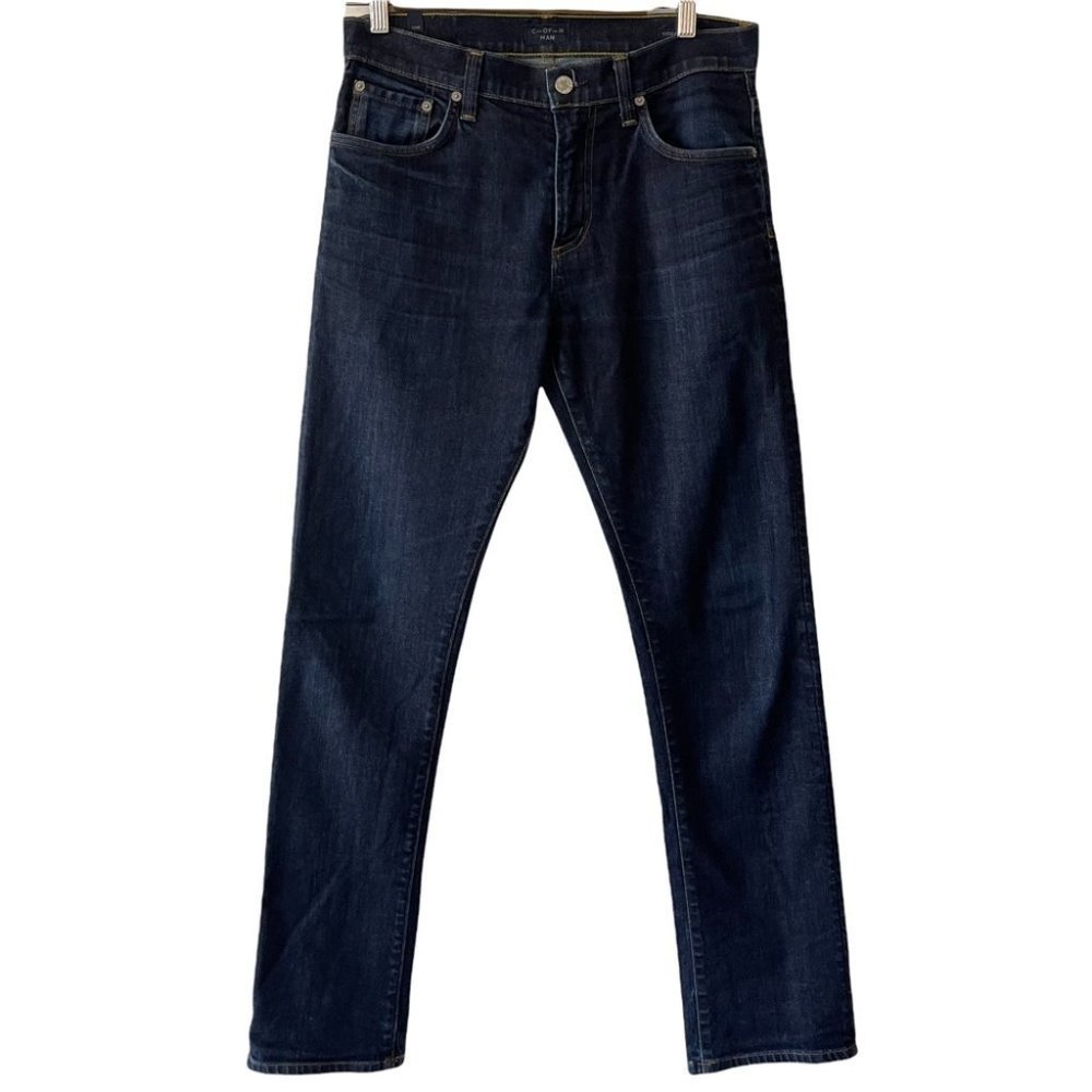 ❌SOLD❌ CITIZENS Of Humanity Men's Core Slim Straight Blue Denim Jeans Size 30 - Picture 2 of 10